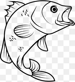 260x285 Big Mouth Fish, Mouth Vector, Fish Vecto