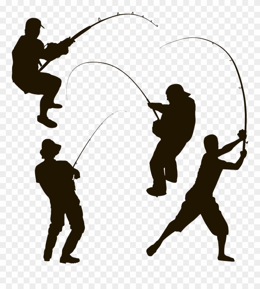 880x979 Graphic Library Download Fisherman Vector Sitting