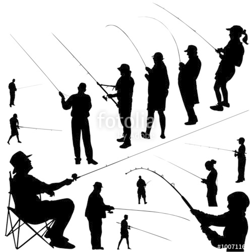 500x500 Fisherman Vector Stock Image And Royalty Free Vector