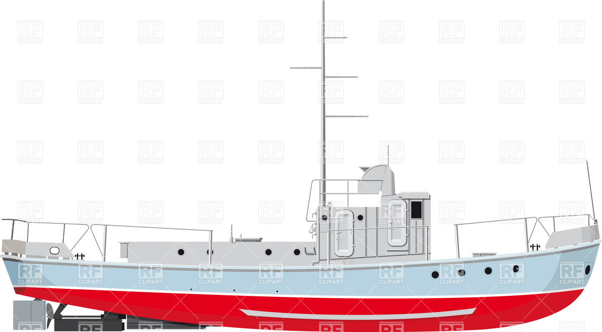 Side View Of Small Fishing Boat Vector Image Of Transportation 1200x662 Side View Of Small Fishing Boat Vector Image Of Transportation