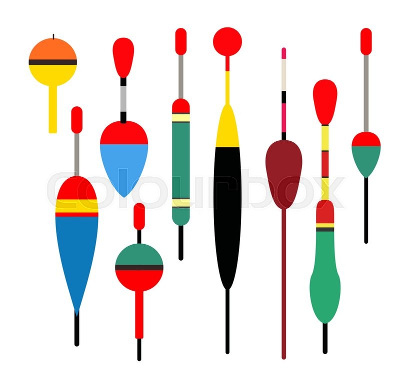 Fishing Bobber Vector Set Fishing Stock Vector Colourbox 800x759 Fishing Bobber Vector Set Fishing Stock Vector Colourbox