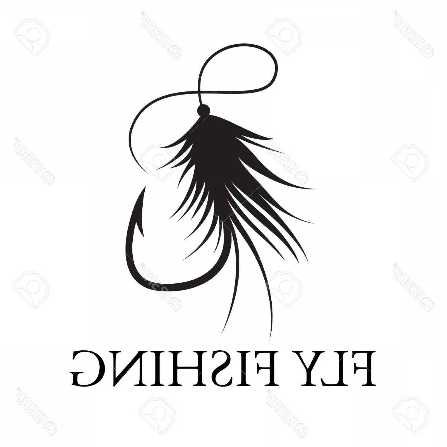 1560x1560 Fly Fishing Hook Vector Savoyuptown