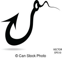 207x194 Clipart Fish Hook