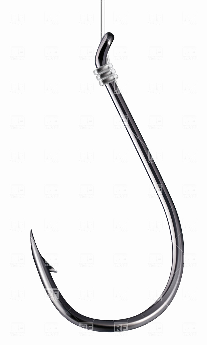 720x1200 Fish Hook Clipart Elegant Fishing Hook Vector Illustrations