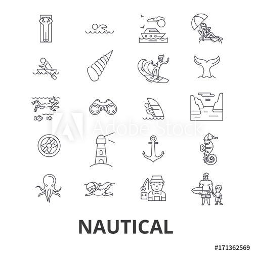500x500 Nautical, Marine, Sailing, Anchor, Sea, Navy, Ocean, Fishing Line