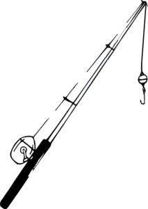 213x300 Fishing Pole Clip Art