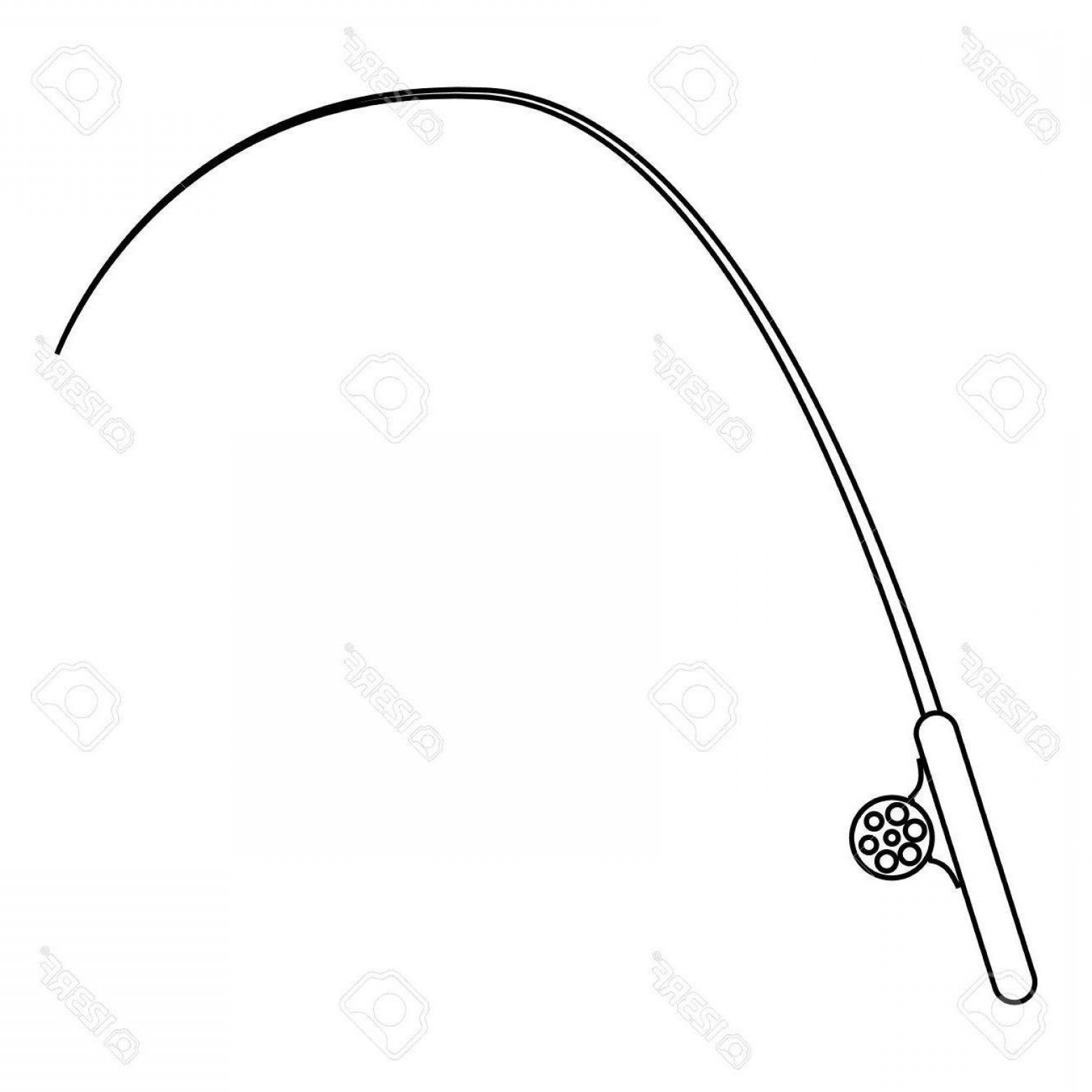 1560x1560 Best Hd Fishing Pole Clip Art Black And White Cdr Geekchicpro
