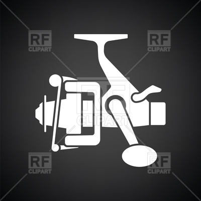 400x400 Icon Of Fishing Reel Vector Image Of Signs, Symbols, Maps Angelp