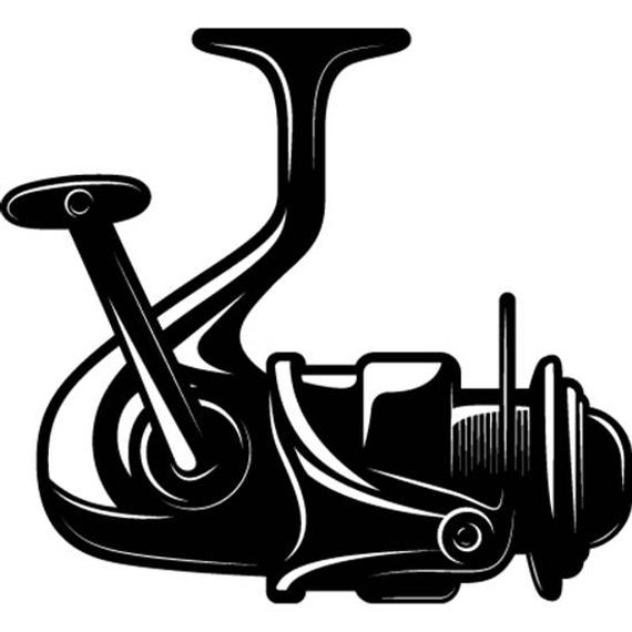 570x570 Pictures Of Fishing Reel Vector
