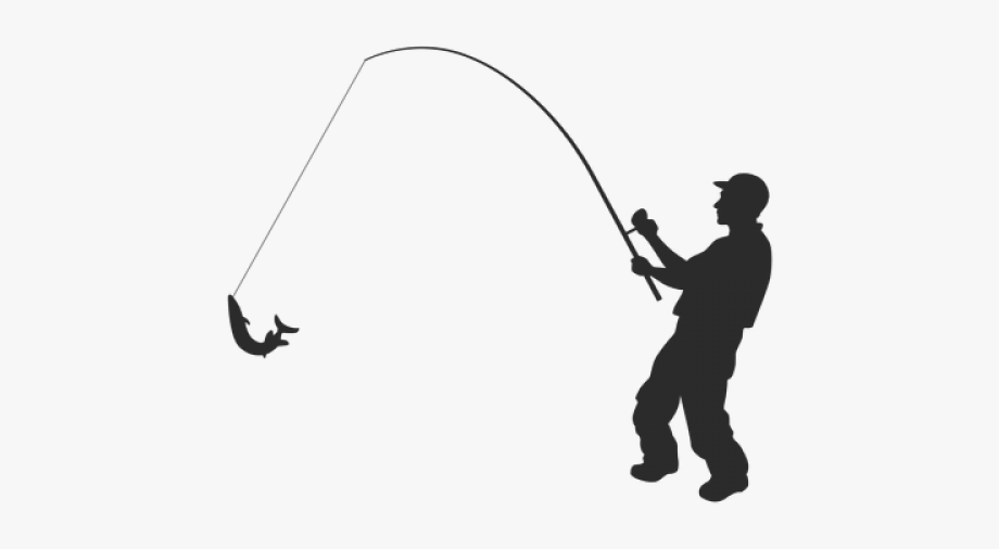 Download Fishing Rod Silhouette Vector Free at Vectorified.com ...