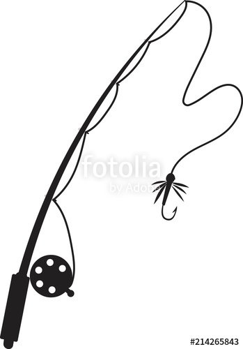 349x500 Fishing Rod Stock Image And Royalty Free Vector On Fotolia