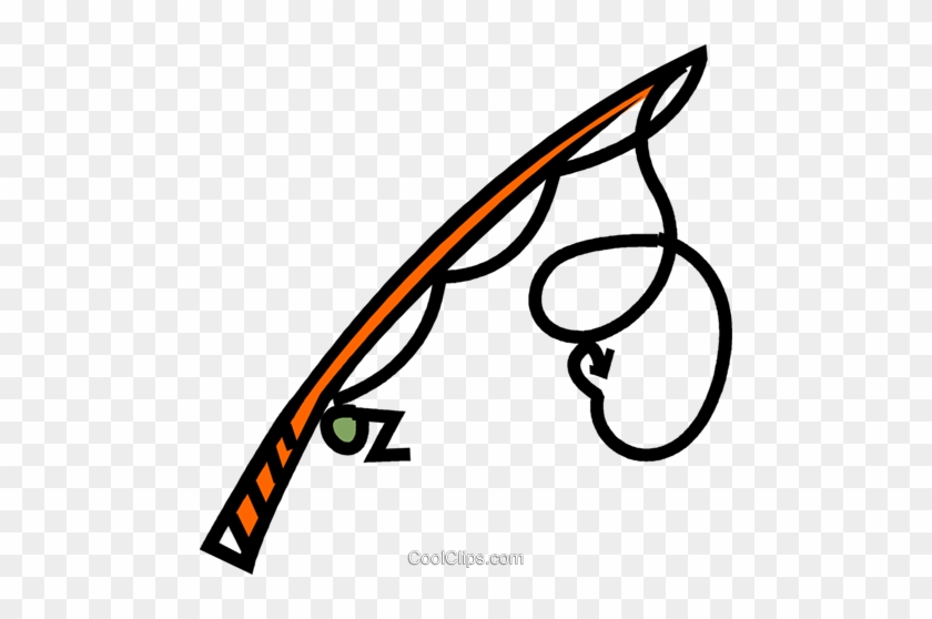 840x558 Fishing Rod Royalty Free Vector Clip Art Illustration