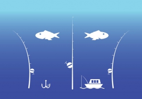 285x200 Fishing Rod Free Vector Graphic Art Free Download