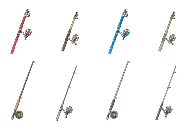 632x443 Free Fishing Rod Vector Free Vector Download Cannypic