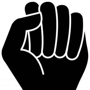 300x300 Hand Human Fist Icon Vector Createmepink
