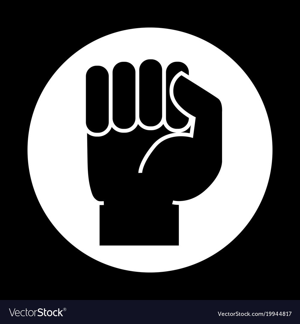 1000x1080 Fist Icon Vector