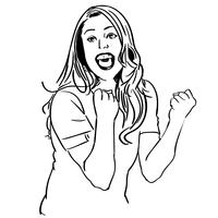 200x200 Fist Pump Free Vector Art