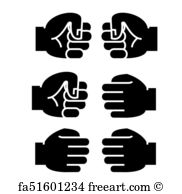 182x194 Free Art Print Of Fist Bump An Image Of A Fist Bump Handshake