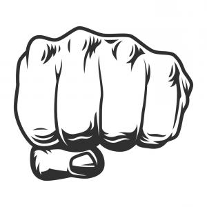 Fist Punch Vector at Vectorified.com | Collection of Fist Punch Vector ...