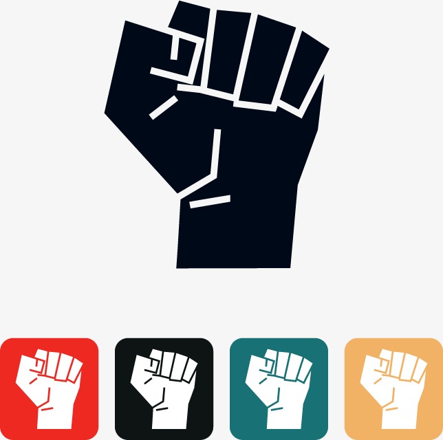 644x640 Fist Force Graphic Design Vector Material,, Fist Vector