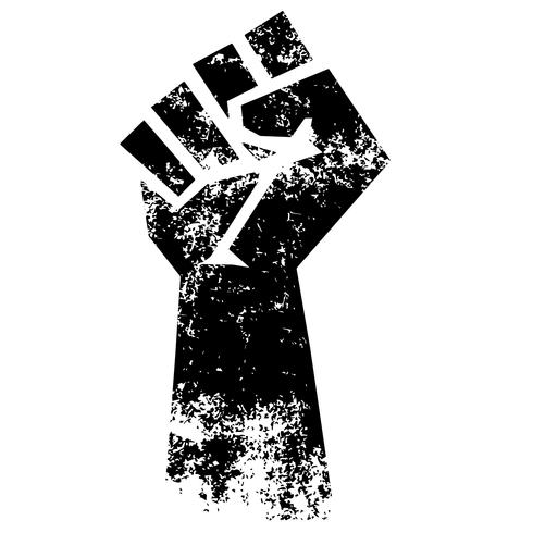 490x490 Raised Fist Vector