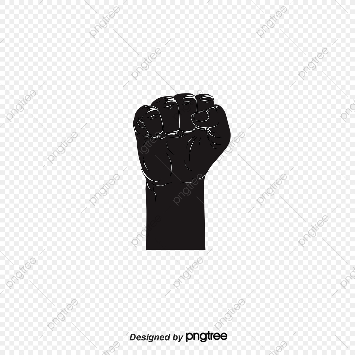 1200x1200 Vector Black Fist, Black Vector, Fist Vector, Black Png And Vector