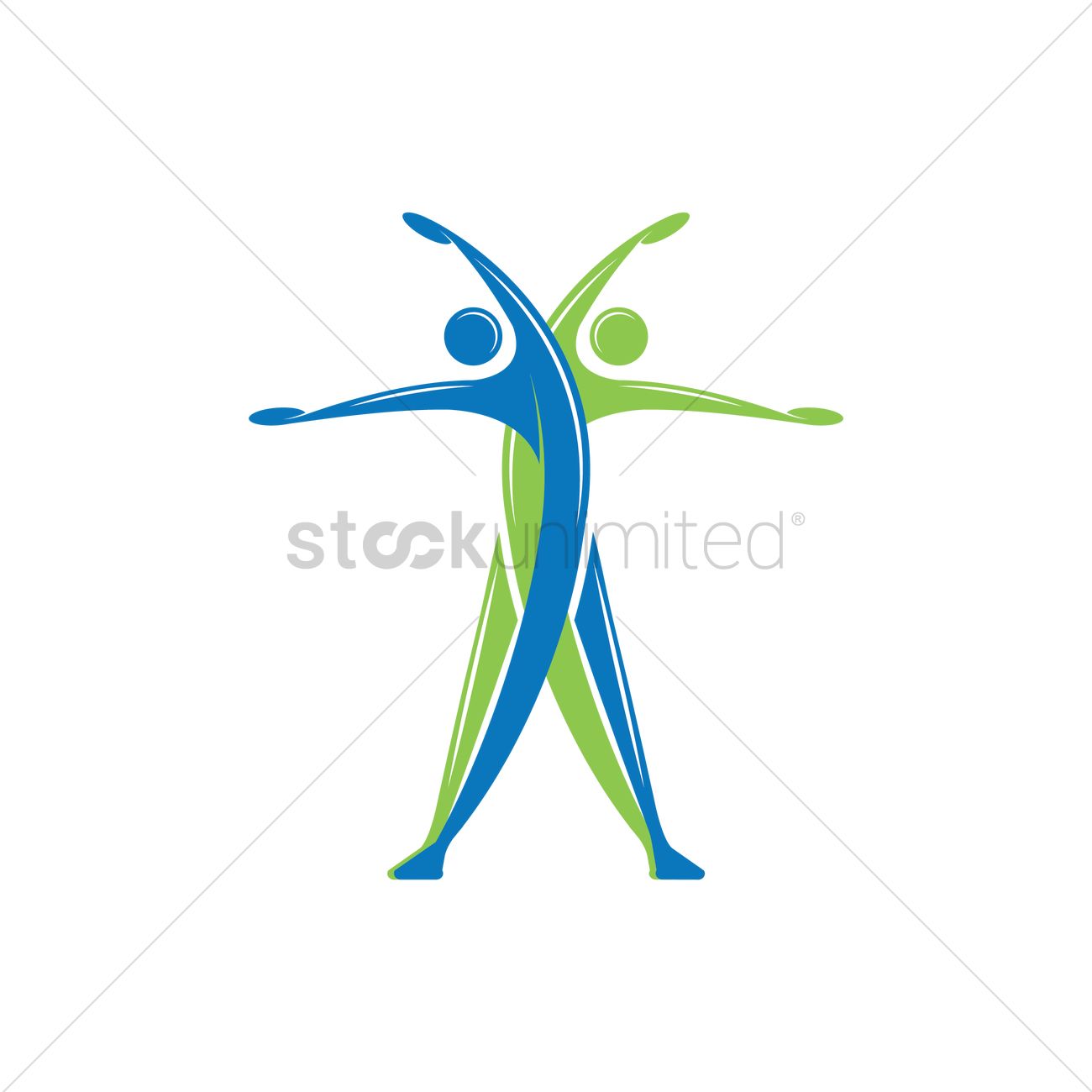 Fitness Logo Vector Image 1300x1300 Fitness Logo Vector Image