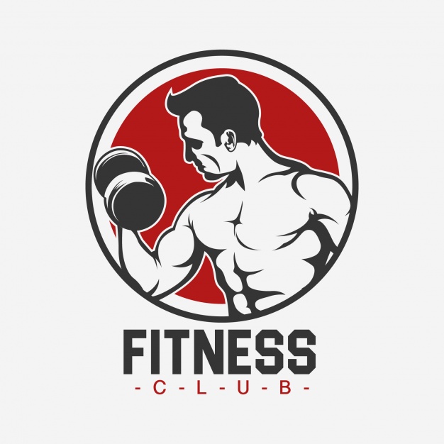 Fitness Logo Template Design Vector Free Download 626x626 Fitness Logo Template Design Vector Free Download