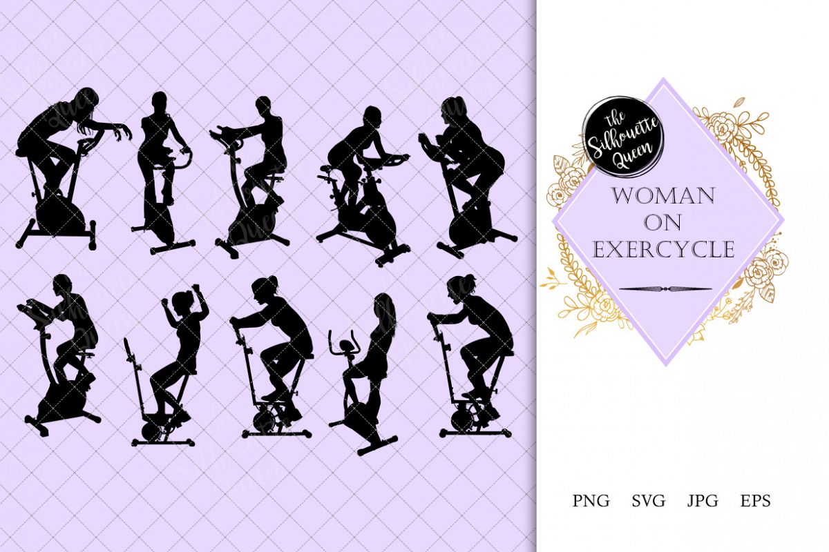 1200x800 Woman On Exercycle Silhouette Fitness
