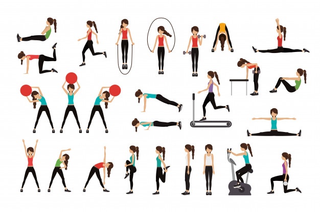626x416 Fitness Vector Vectors, Photos And Free Download