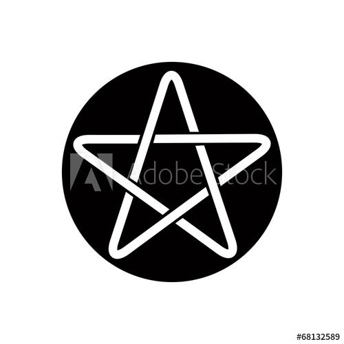 500x500 Five Point Star Vector Icon