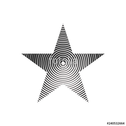 500x500 Five Point Star Vector Illustration Stock Image And Royalty Free