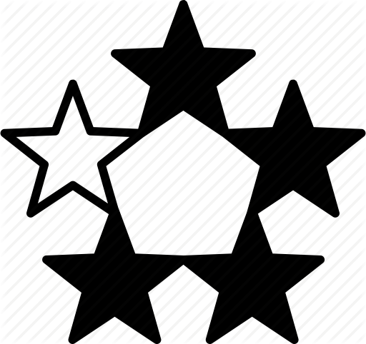 512x482 Evaluation, Four Out Of Five, Four Star, Four Stars