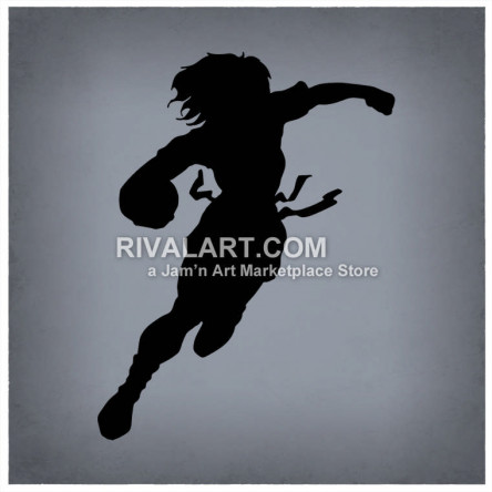 444x444 Flag Football Clipart