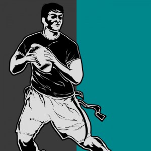 300x300 Flag Football American Football Vector Clip Art Flag Players