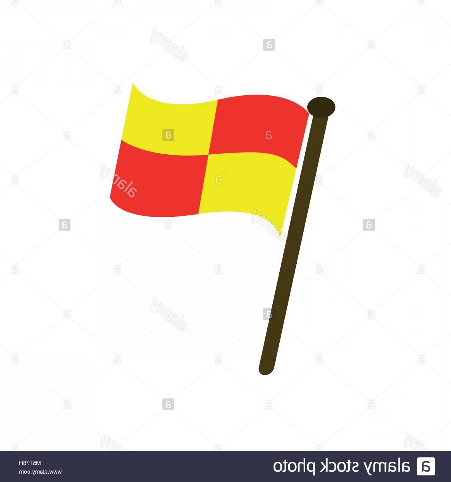 1560x1668 Stock Photo Offside Flag Football Soccer Illustration Vector