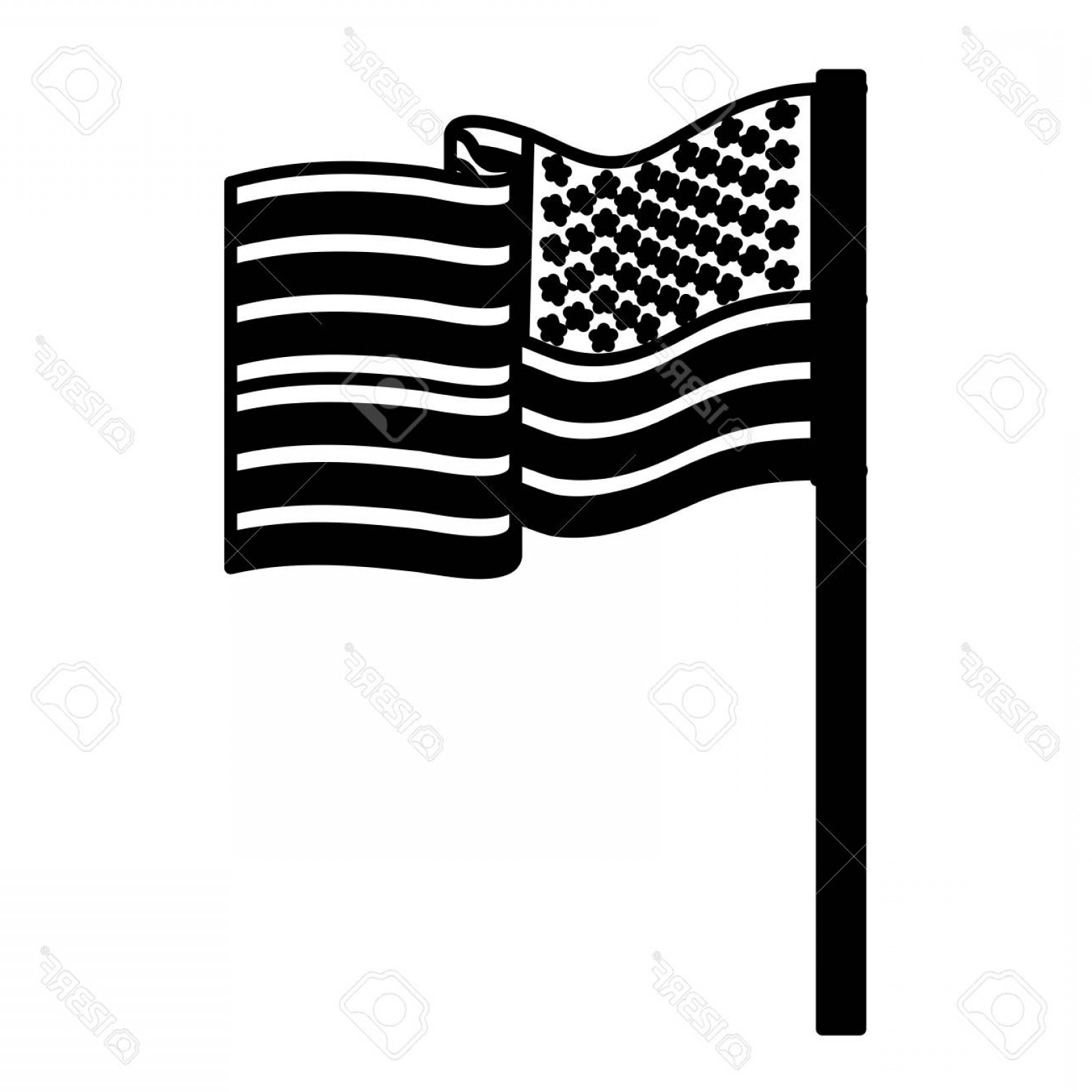 Download Flag Silhouette Vector at Vectorified.com | Collection of ...