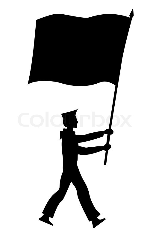 Vector Silhouette Of The Sailor With Stock Vector Colourbox 511x800 Vector Silhouette Of The Sailor With Stock Vector Colourbox