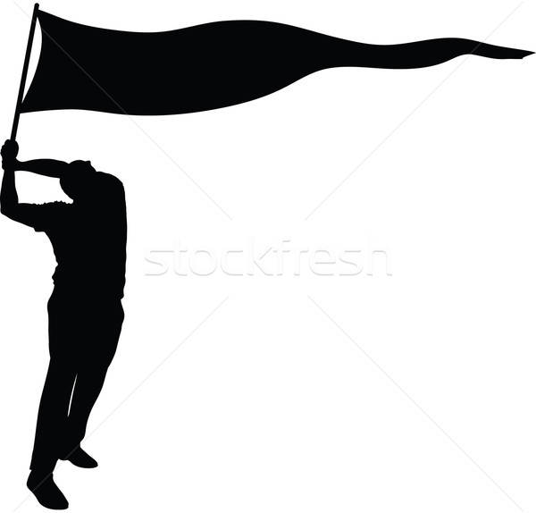 Banner Flag Silhouette Vector Illustration Brett Lamb 600x574 Banner Flag Silhouette Vector Illustration Brett Lamb