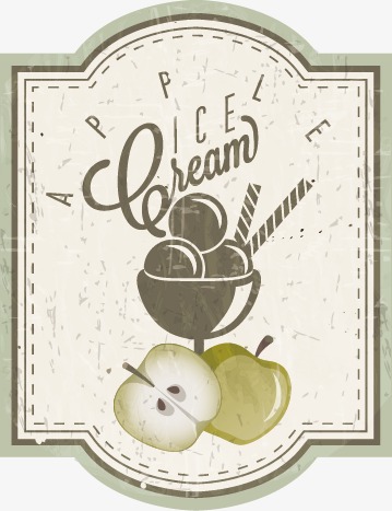 359x467 Cartoon Exquisite Cocktail Flag Tag, Cartoon Vector, Cocktail