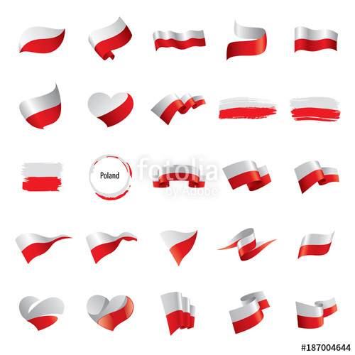 500x500 Poland Flag, Vector Illustration Stock Image And Royalty Free