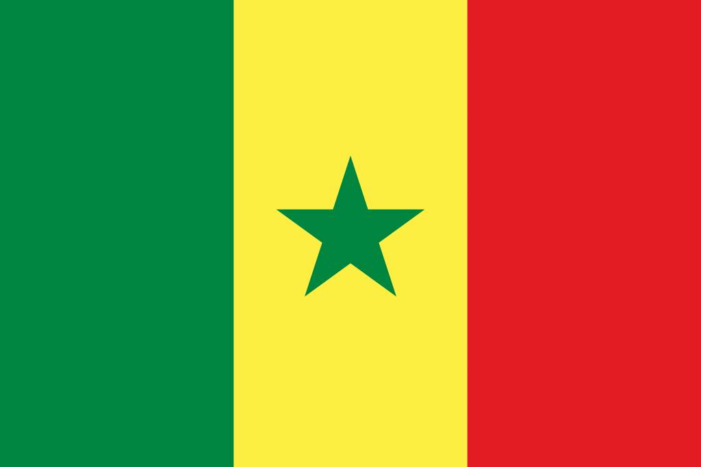1024x682 Senegal Flag Vector
