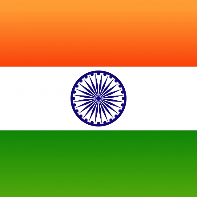 640x640 Abstract Color Background Indian Flag Vector, Background, Abstract