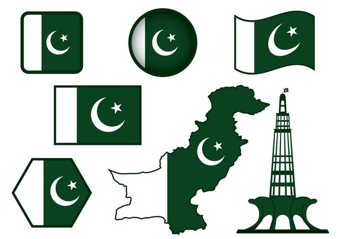 Pakistan Flag Free Vector Art 700x490 Pakistan Flag Free Vector Art