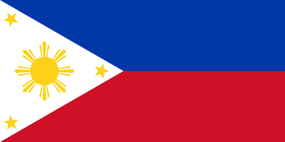 The Philippines Flag Vector 400x200 The Philippines Flag Vector