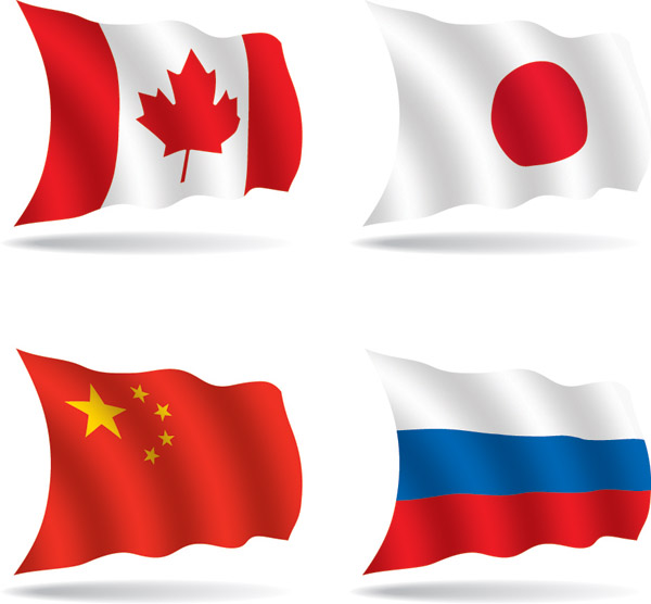 Flags And Countries 600x556 Flags And Countries