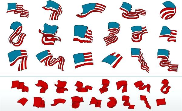 Us Flag Vector Free 600x368 Us Flag Vector Free