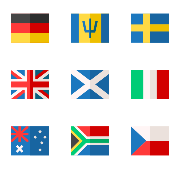 Flag Icons 600x564 Flag Icons