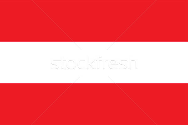 600x400 Austria Flag Vector Illustration