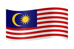 250x167 Malaysia Flag Vector
